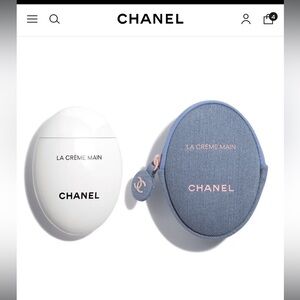 Chanel limited edition denim hand cream

LA CRÈME MAIN